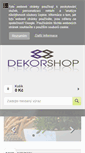 Mobile Screenshot of dekorshop.cz